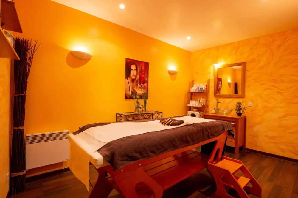 salle de détente massage